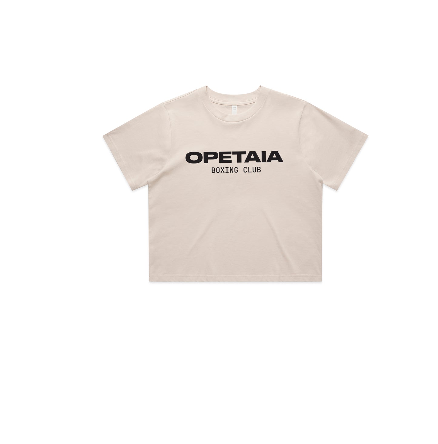 Opetaia Boxing Club Womens Cropped Tee