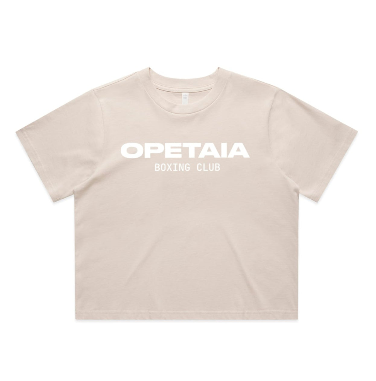 Opetaia Boxing Club Womens Cropped Tee