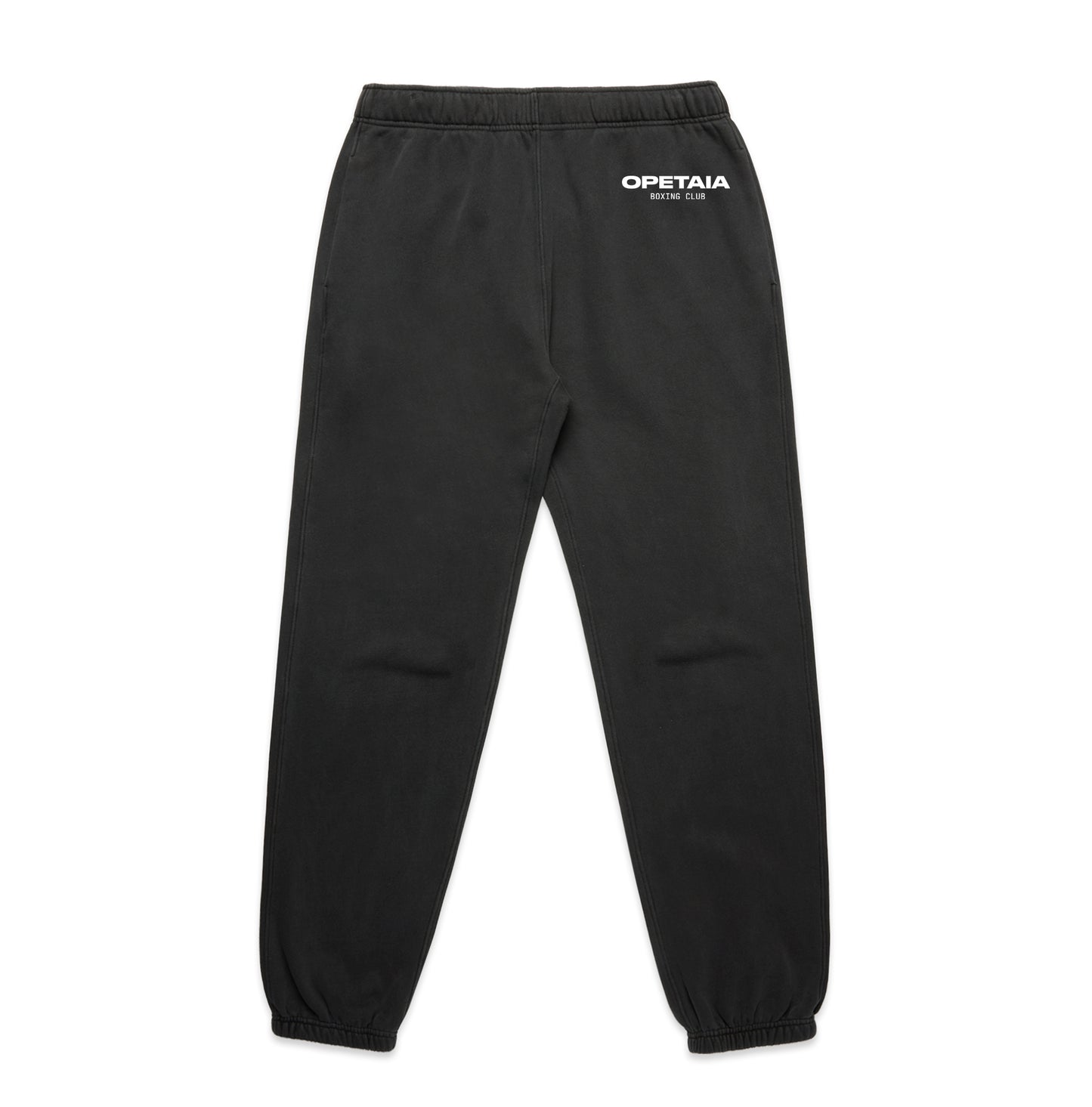 Opetaia Boxing Club Faded Trackpants Pocket Logo