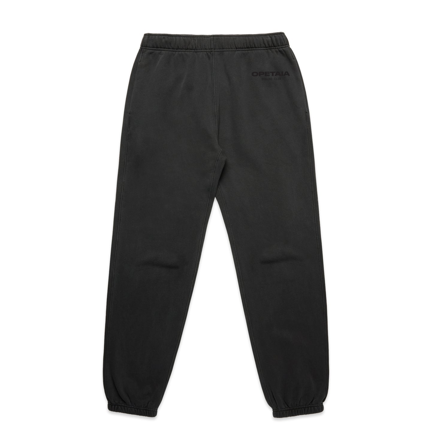 Opetaia Boxing Club Faded Trackpants Pocket Logo