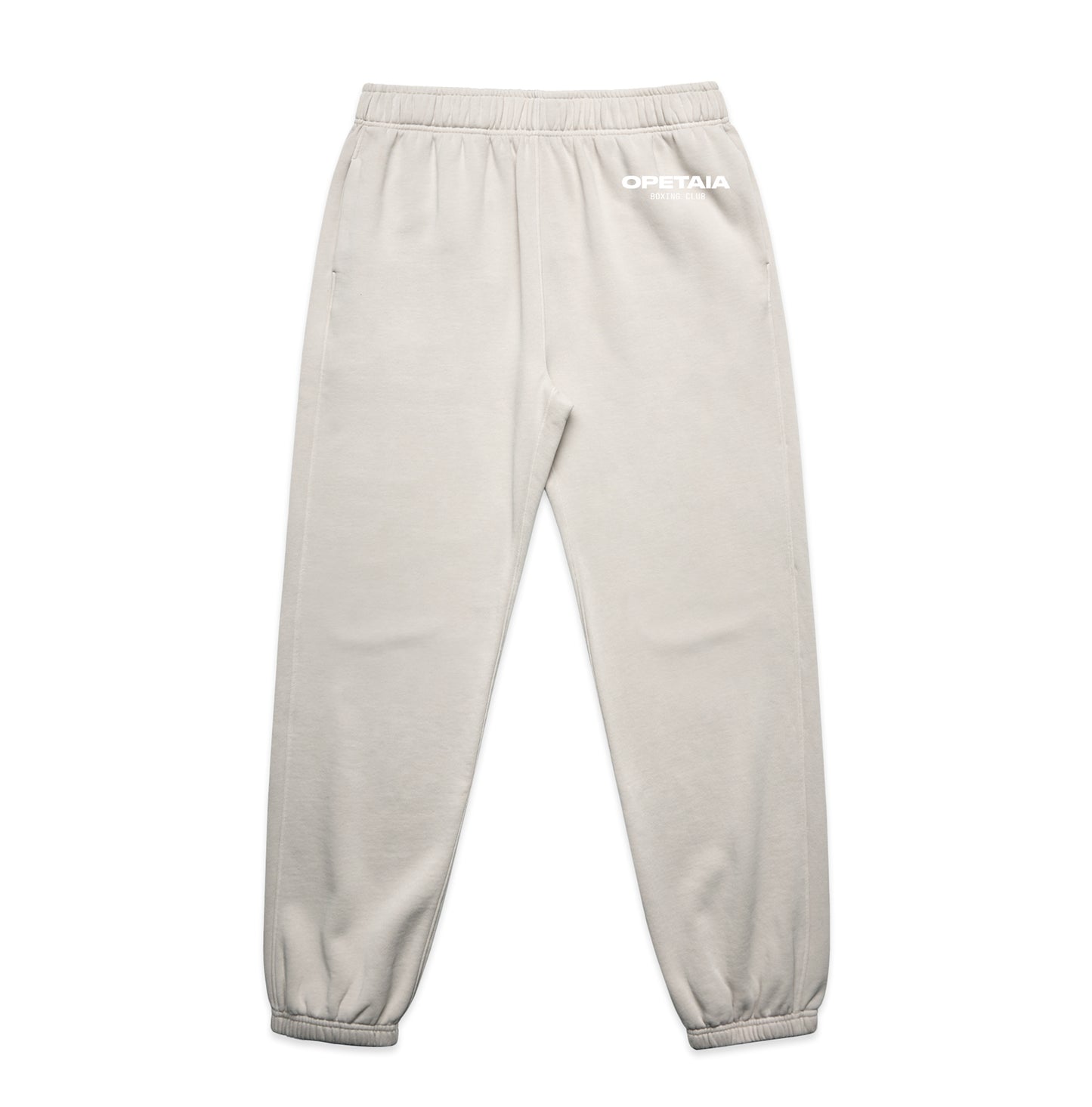 Opetaia Boxing Club Faded Trackpants Pocket Logo