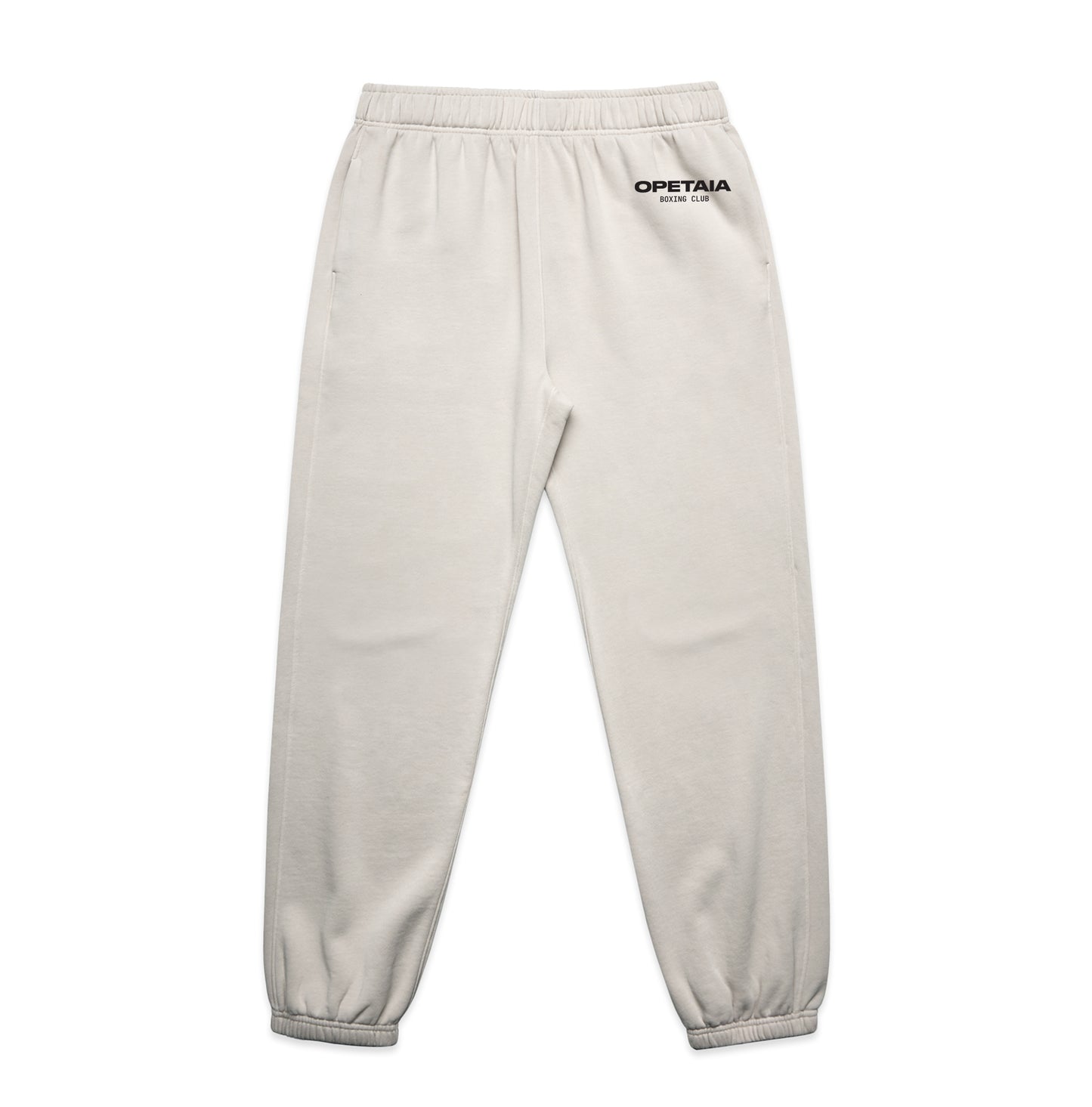 Opetaia Boxing Club Faded Trackpants Pocket Logo