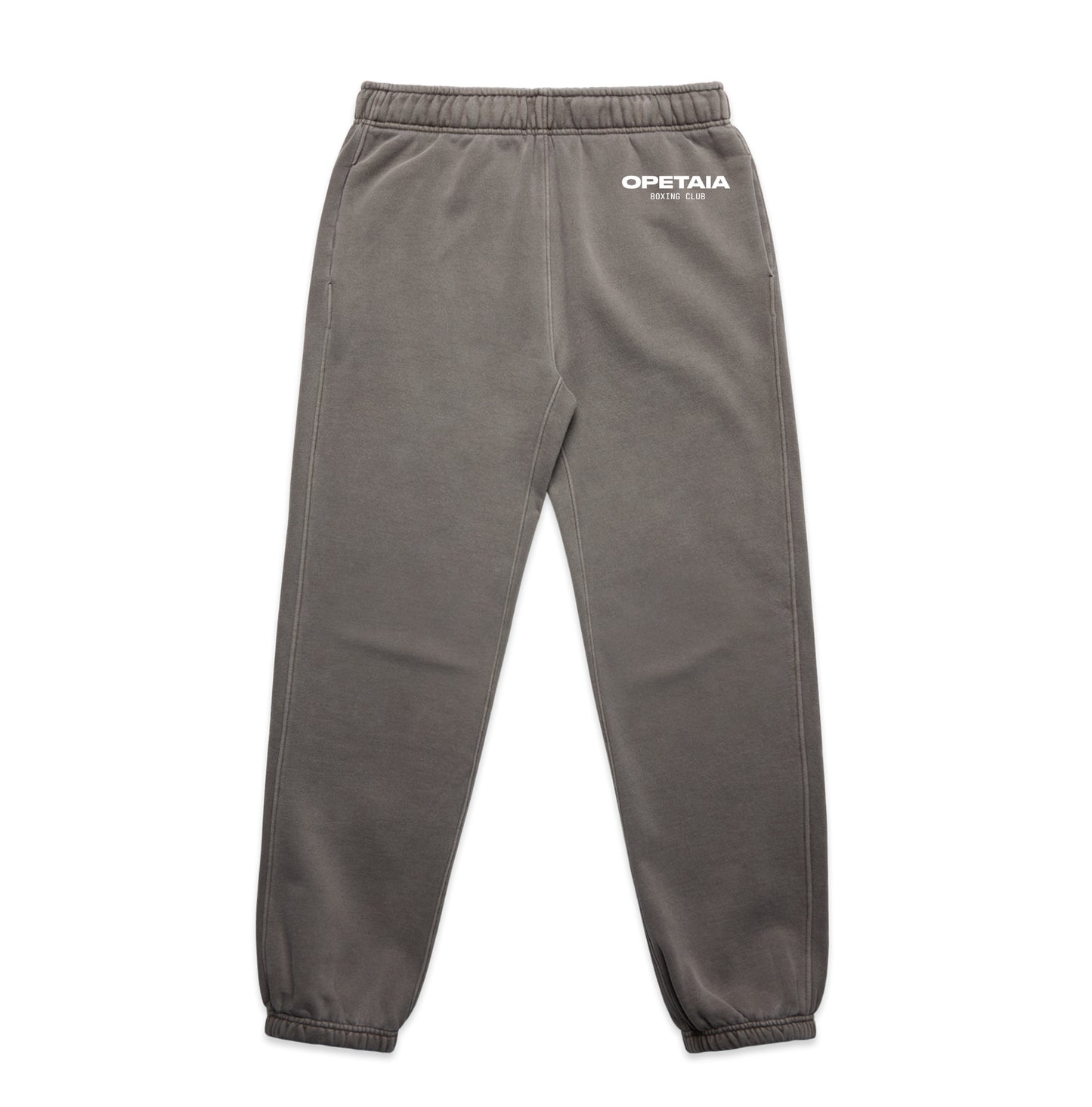 Opetaia Boxing Club Faded Trackpants Pocket Logo
