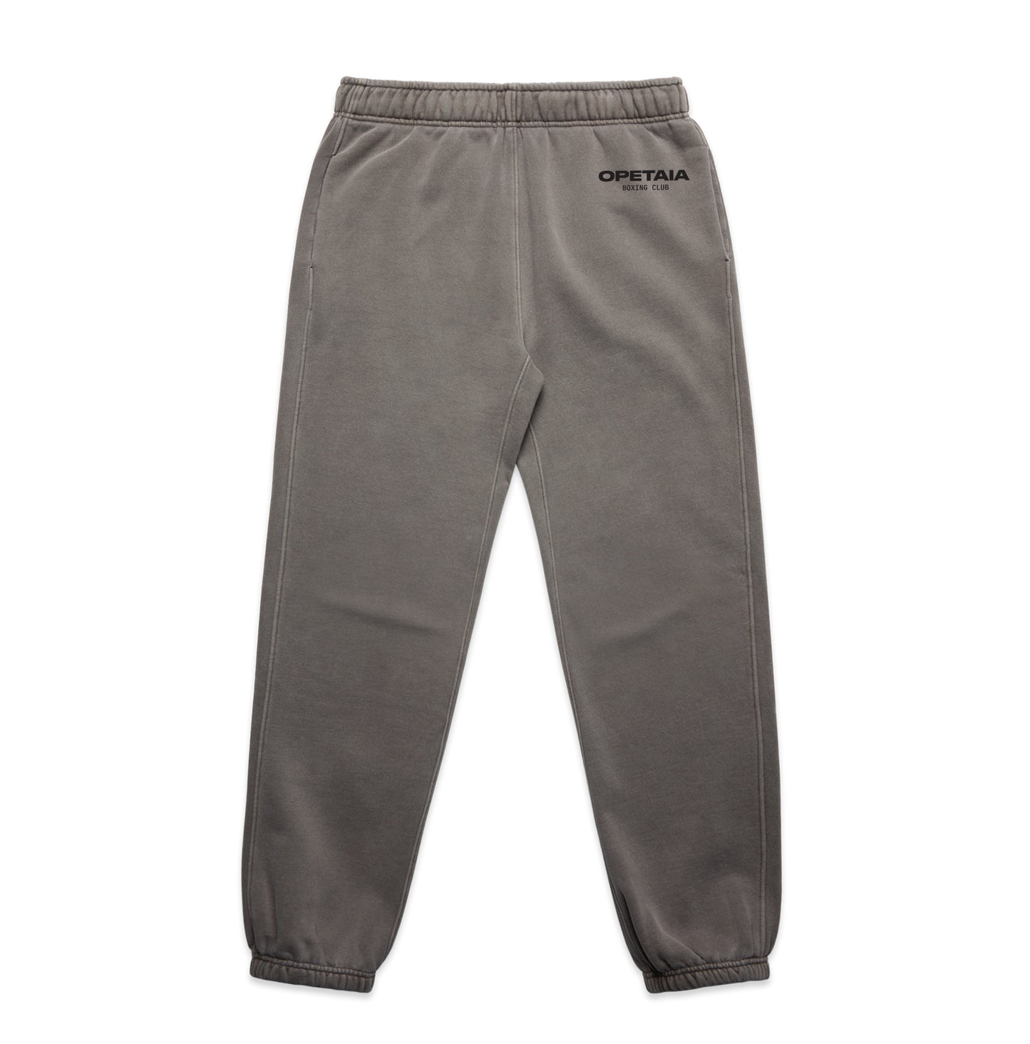 Opetaia Boxing Club Faded Trackpants Pocket Logo