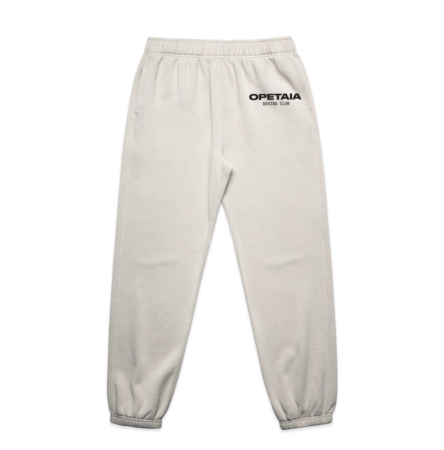 Opetaia Boxing Club Faded Trackpants Pocket Logo