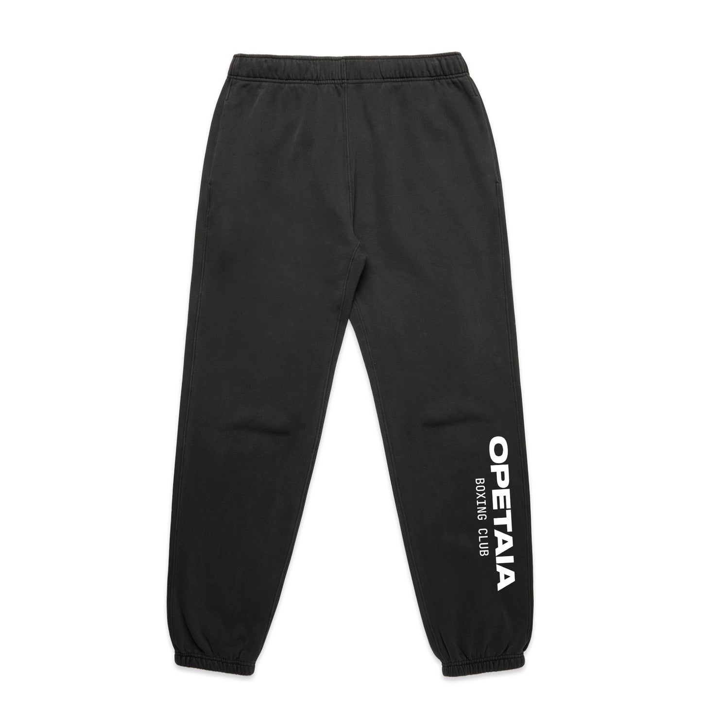 Opetaia Boxing Club Faded Trackpants Leg Logo