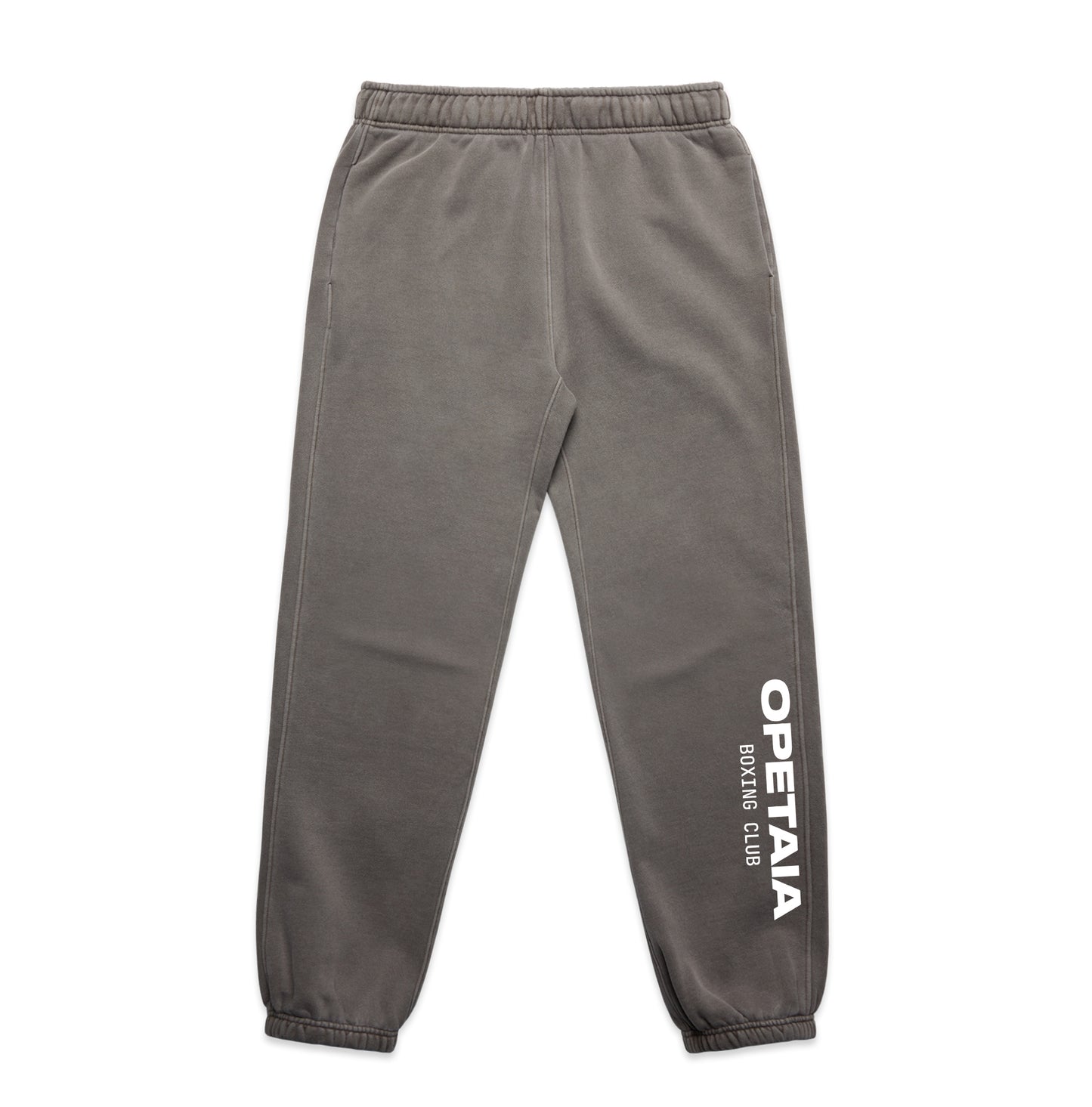 Opetaia Boxing Club Faded Trackpants Leg Logo