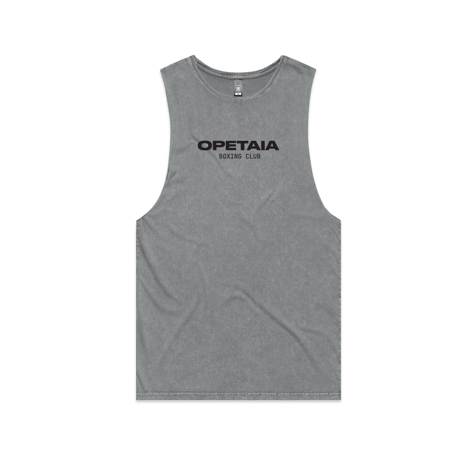 Opetaia Boxing Club Stone Wash Muscle Singlet