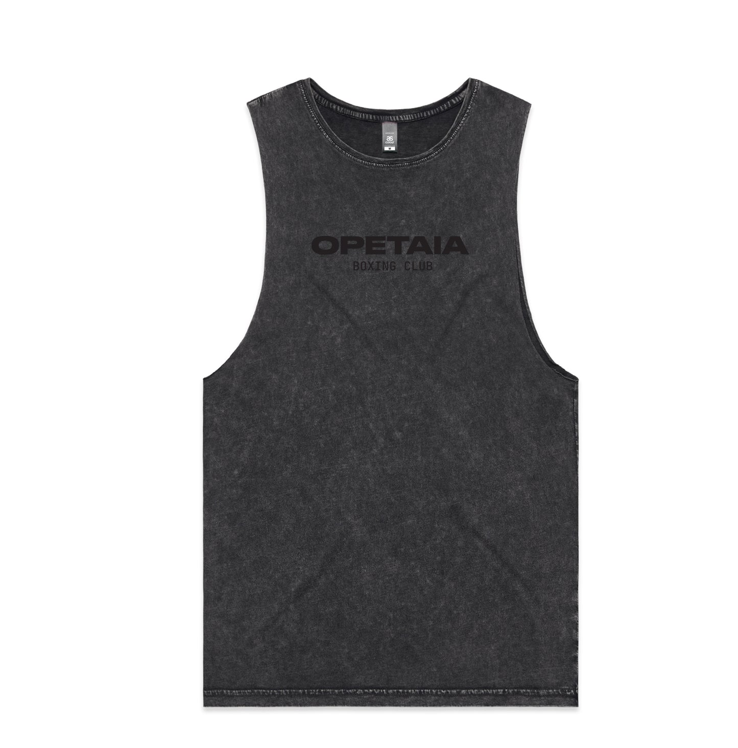 Opetaia Boxing Club Stone Wash Muscle Singlet