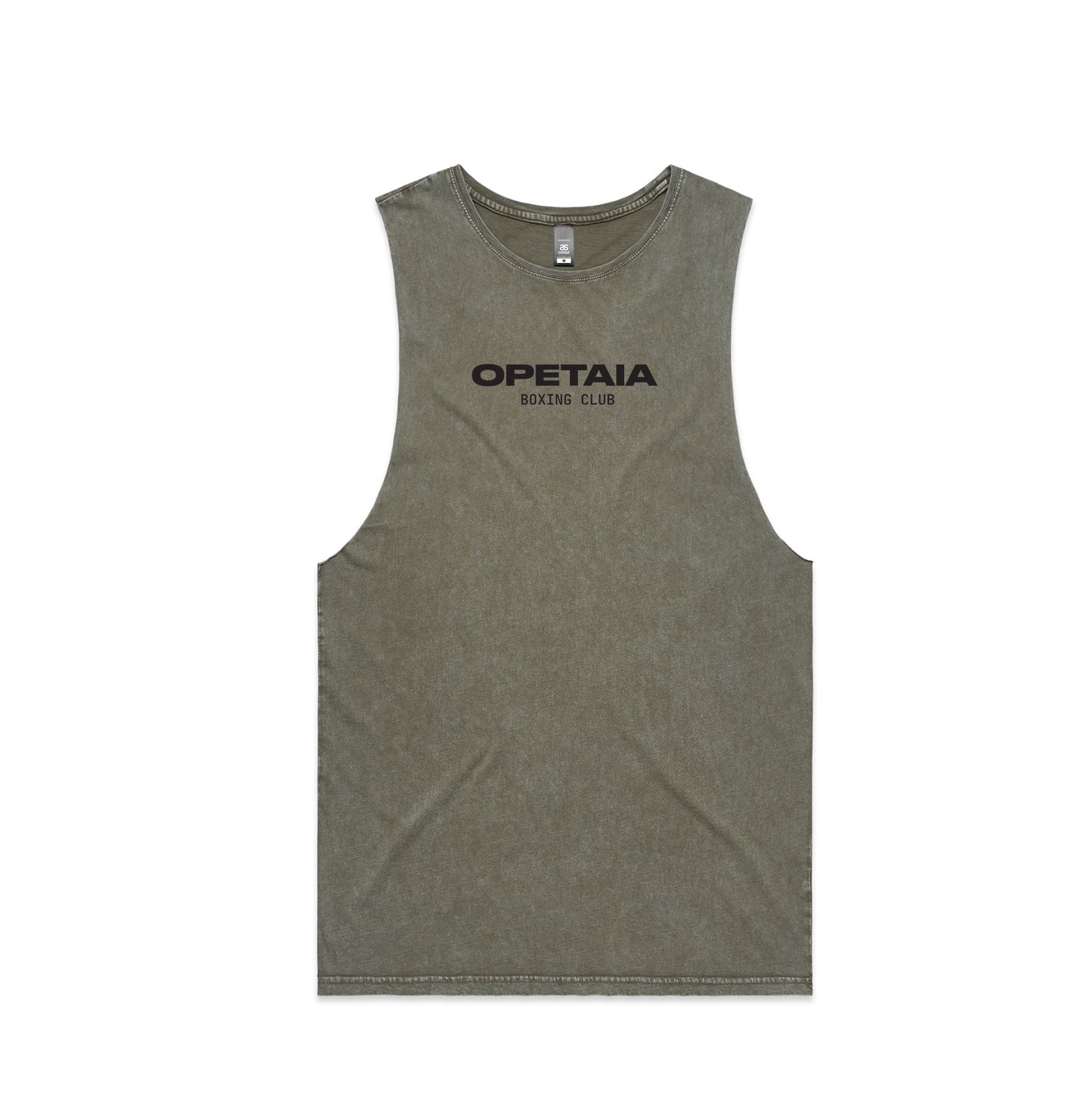 Opetaia Boxing Club Stone Wash Muscle Singlet