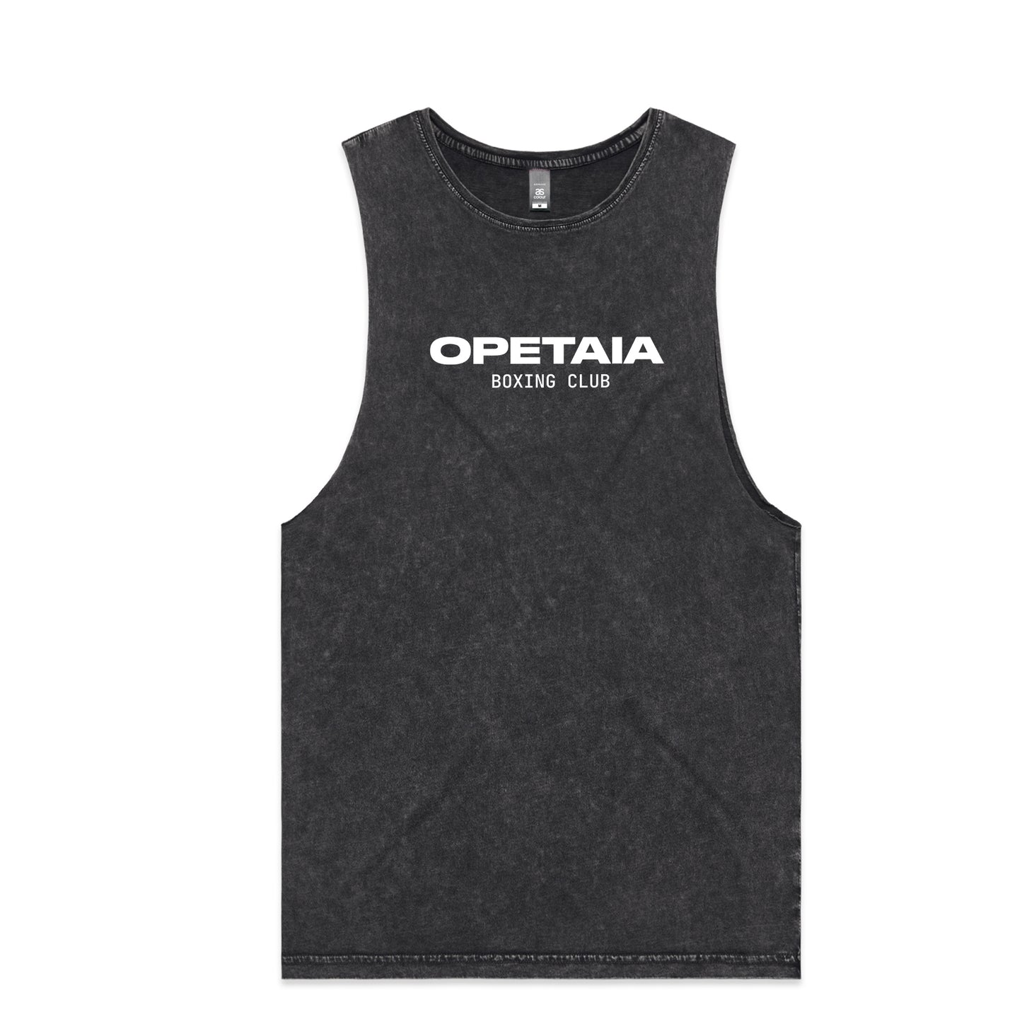 Opetaia Boxing Club Stone Wash Muscle Singlet