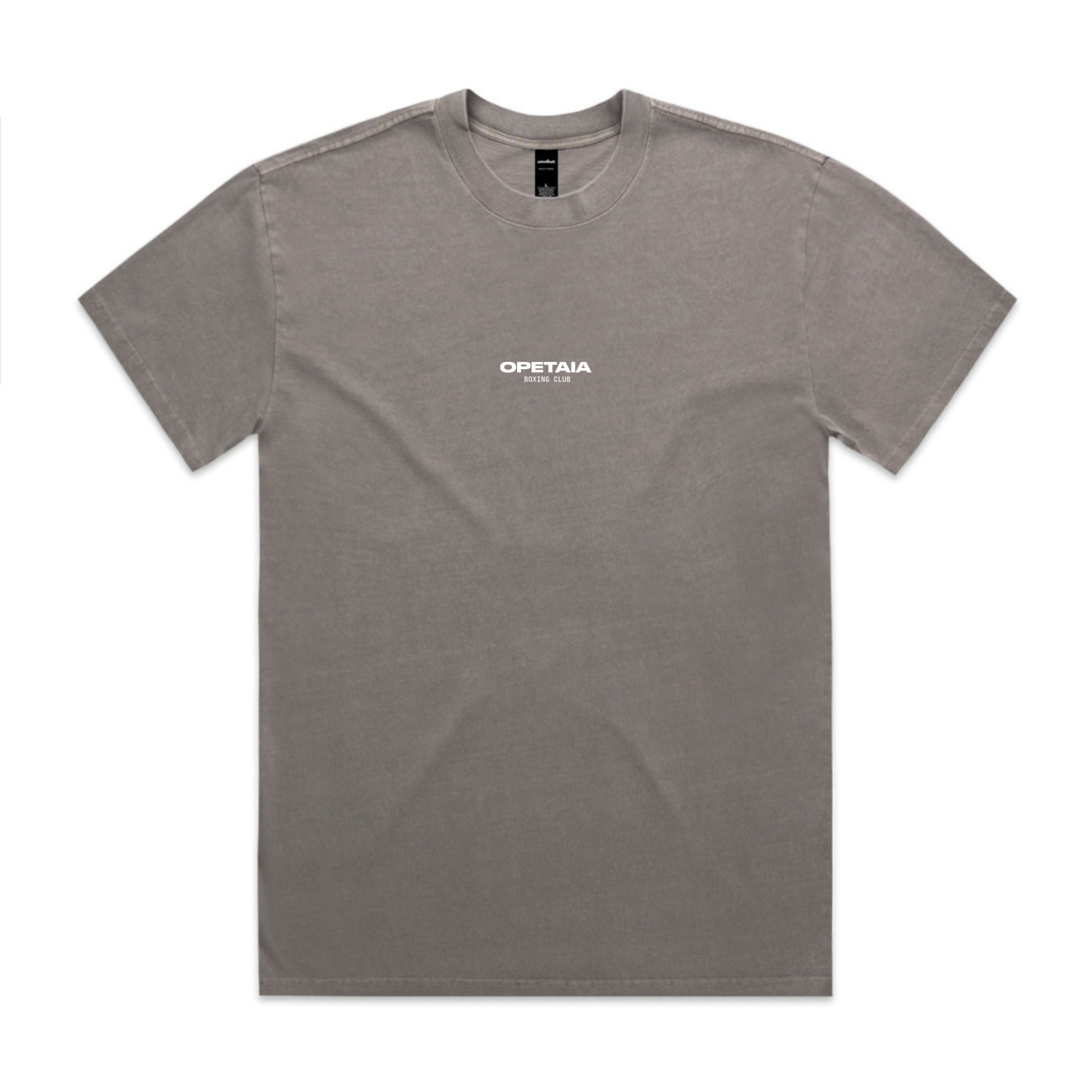 Opetaia Boxing Club Heavy Tee Small Logo