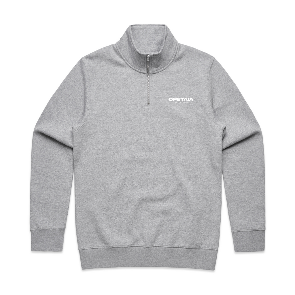 Opetaia Boxing Club Quarter Zip Small Logo