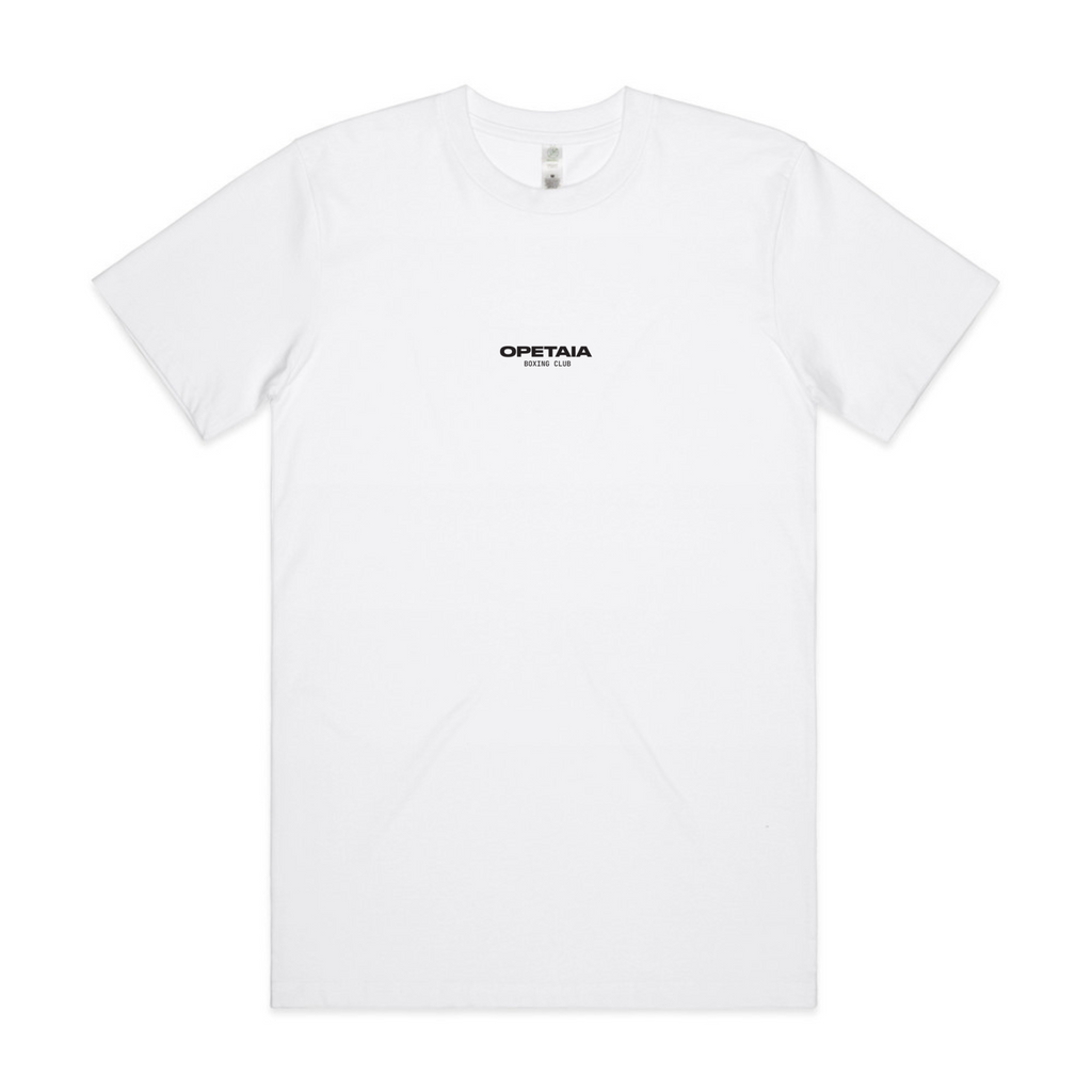 Opetaia Boxing Club Organic Tee Small Logo