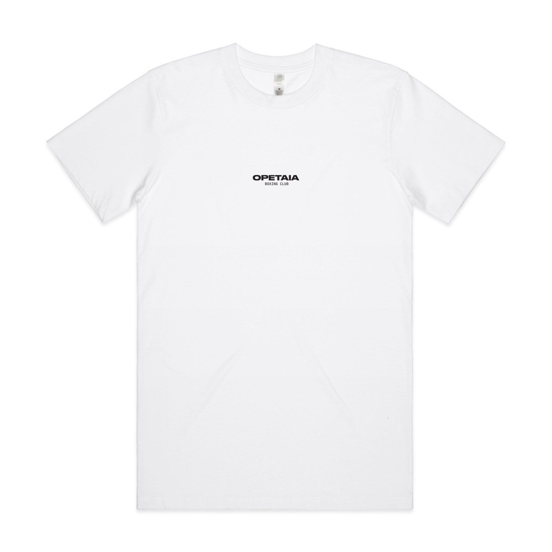 Opetaia Boxing Club Organic Tee Small Logo