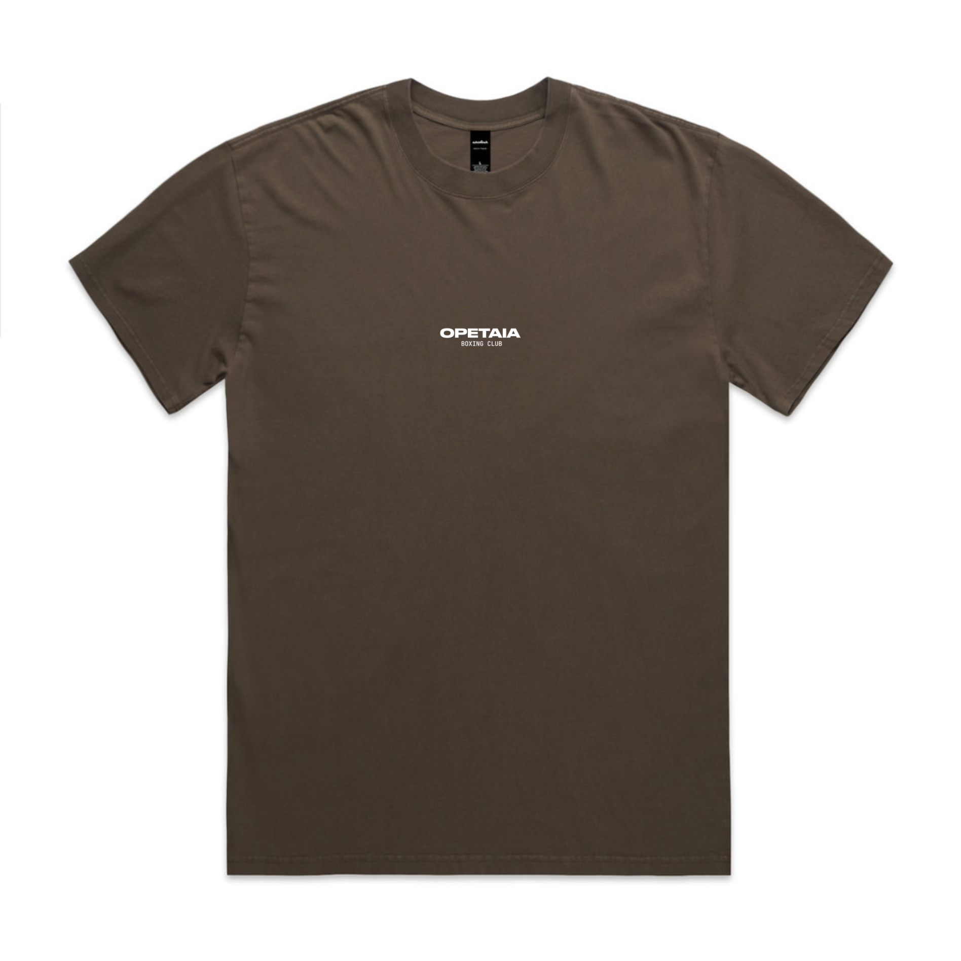 Opetaia Boxing Club Heavy Tee Small Logo