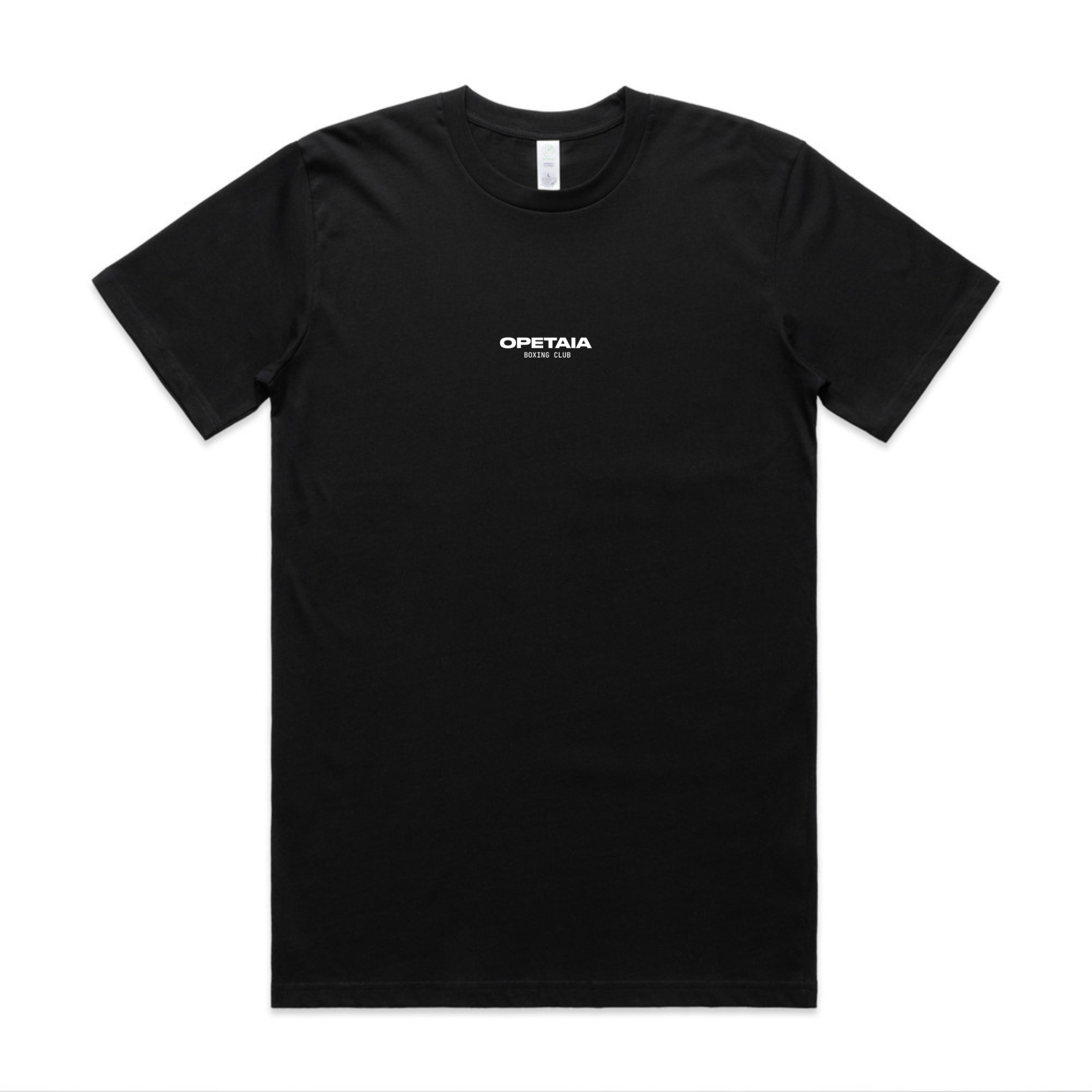 Opetaia Boxing Club Organic Tee Small Logo