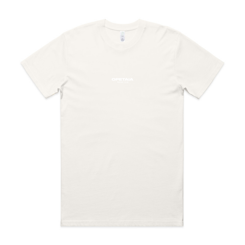 Opetaia Boxing Club Organic Tee Small Logo