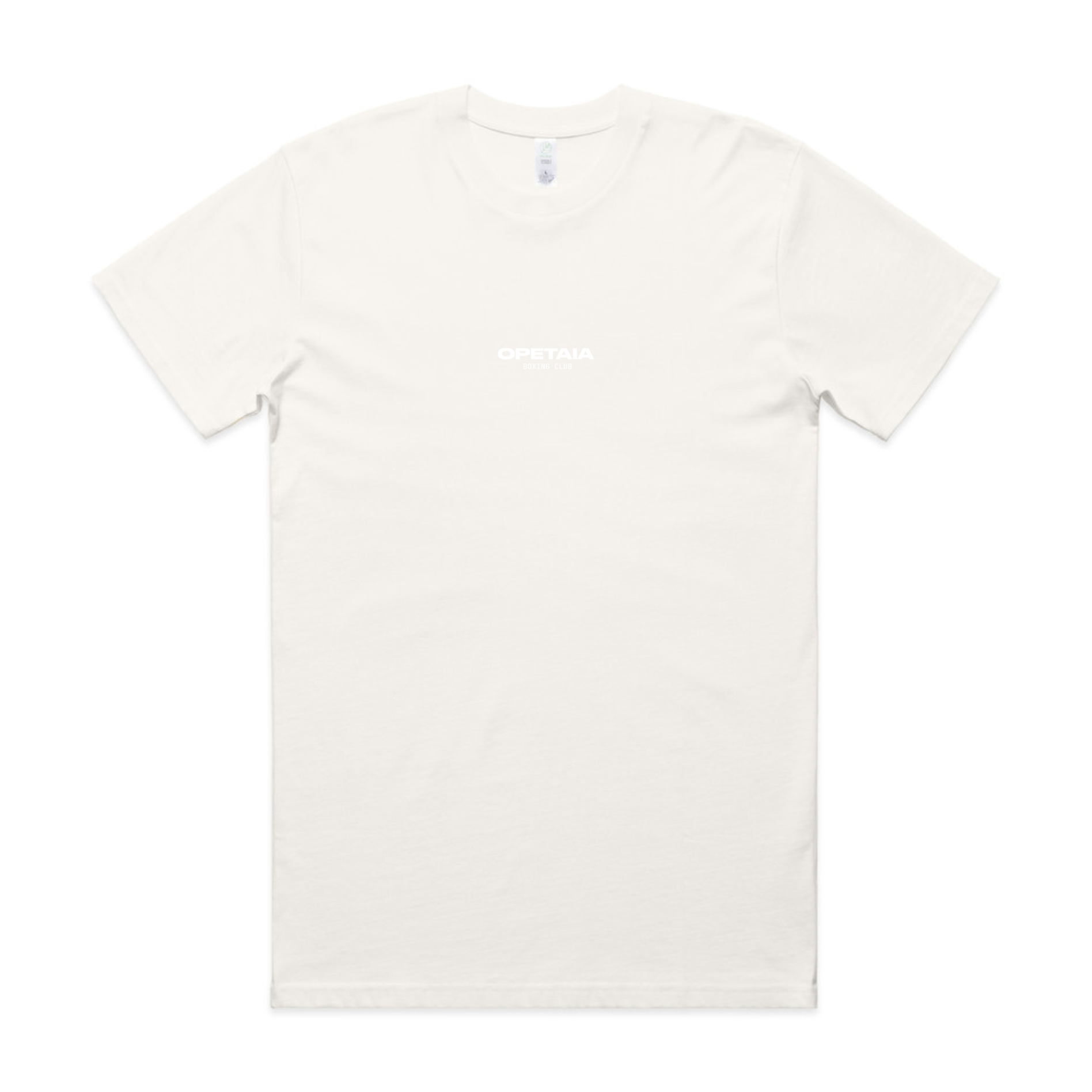 Opetaia Boxing Club Organic Tee Small Logo