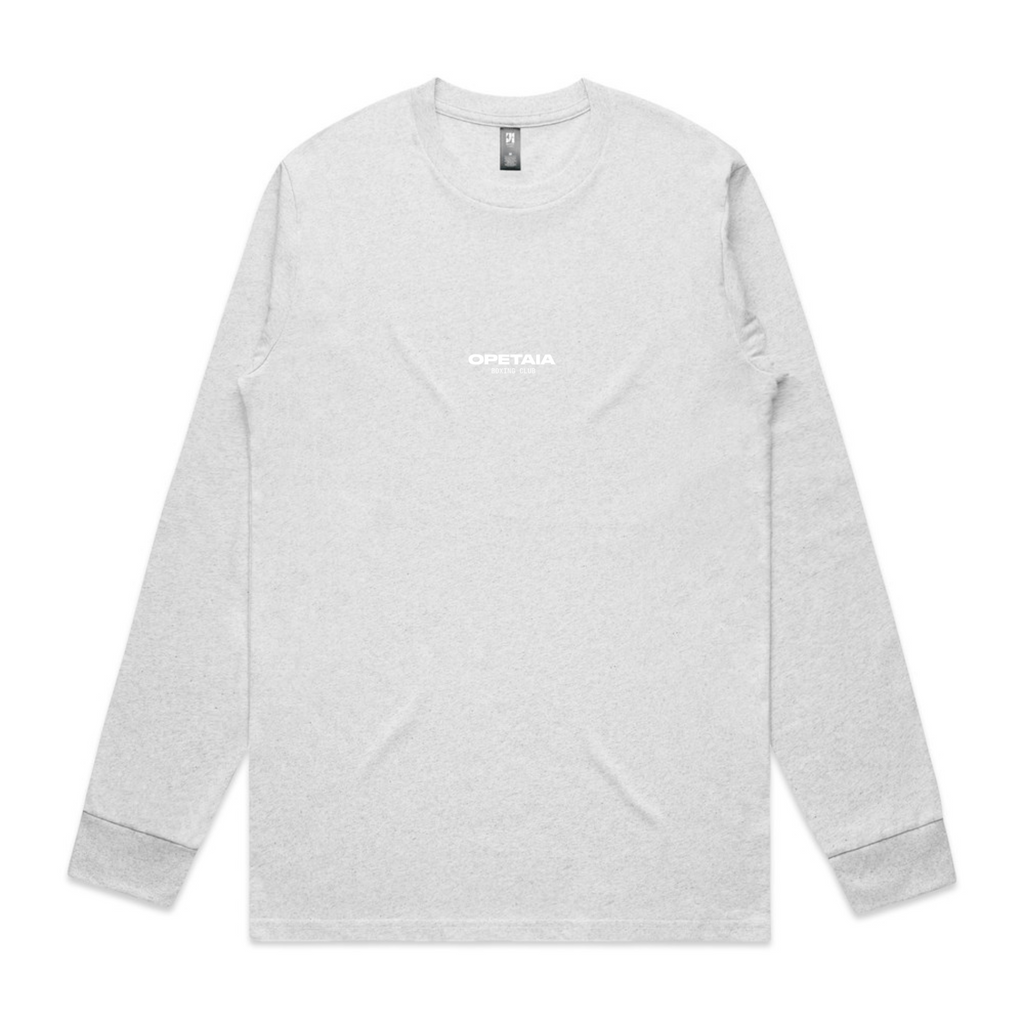 Opetaia Boxing Club Men's Long Sleeve Small Logo