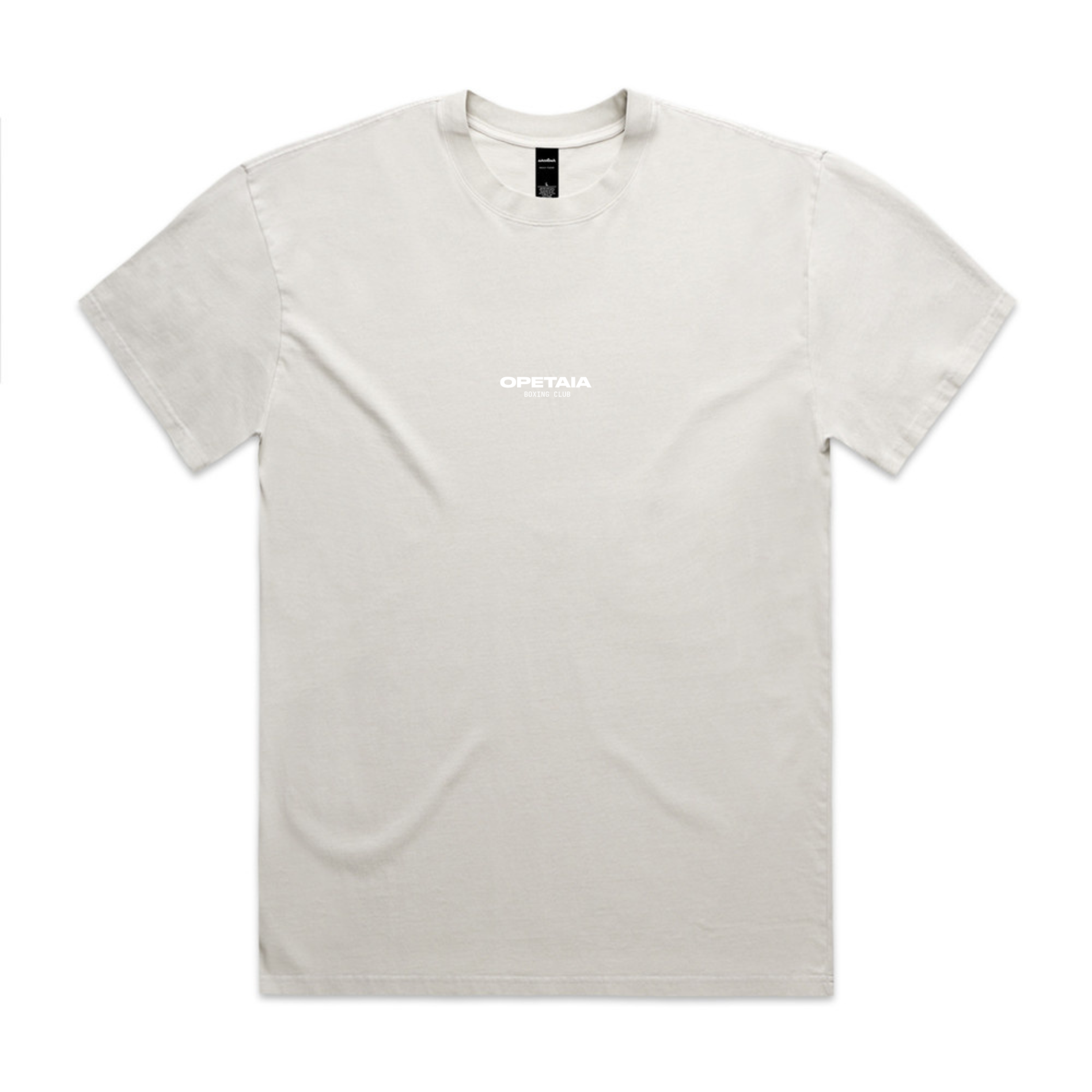 Opetaia Boxing Club Heavy Tee Small Logo