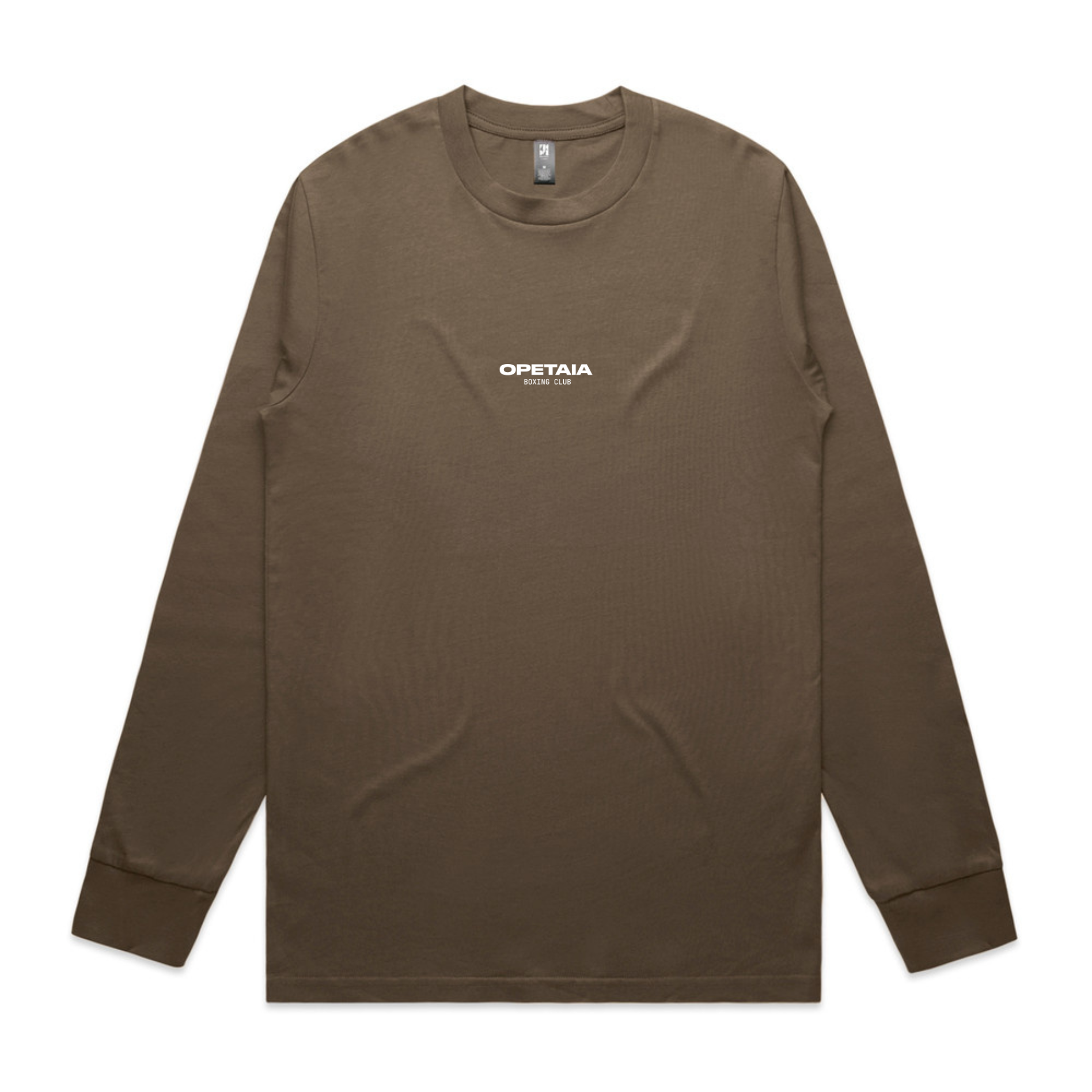 Opetaia Boxing Club Men's Long Sleeve Small Logo