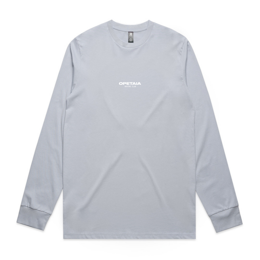 Opetaia Boxing Club Men's Long Sleeve Small Logo