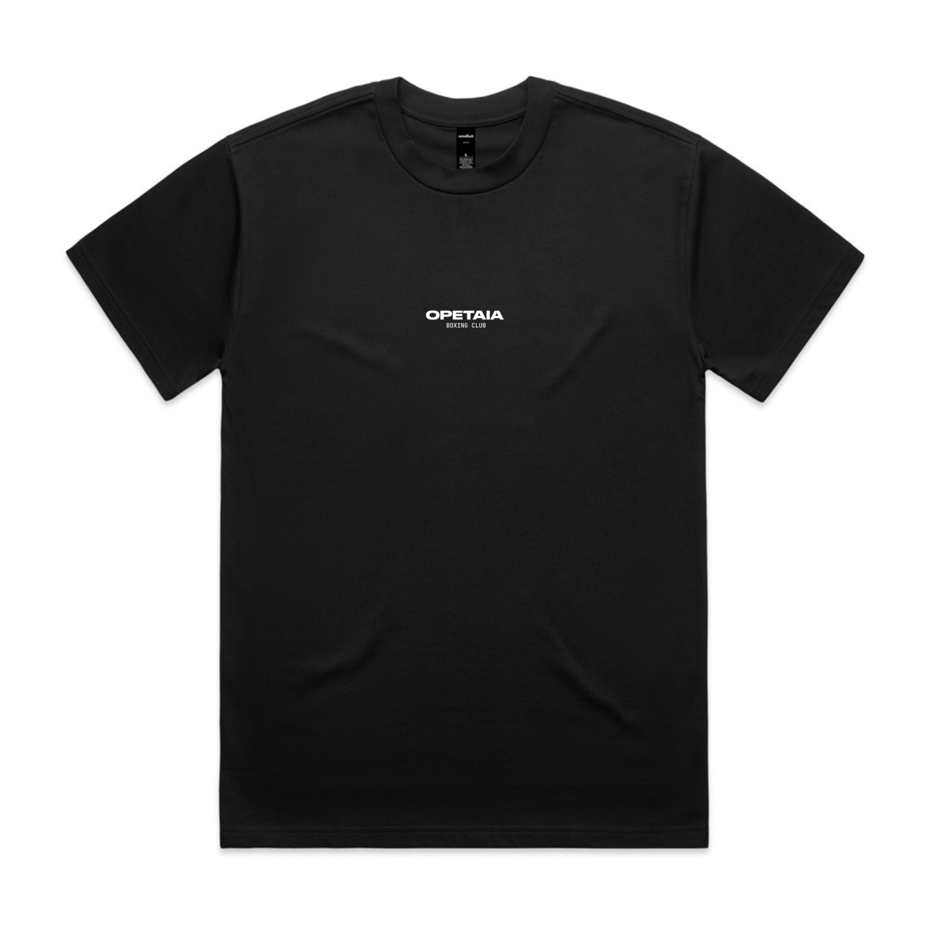 Opetaia Boxing Club Heavy Tee Small Logo