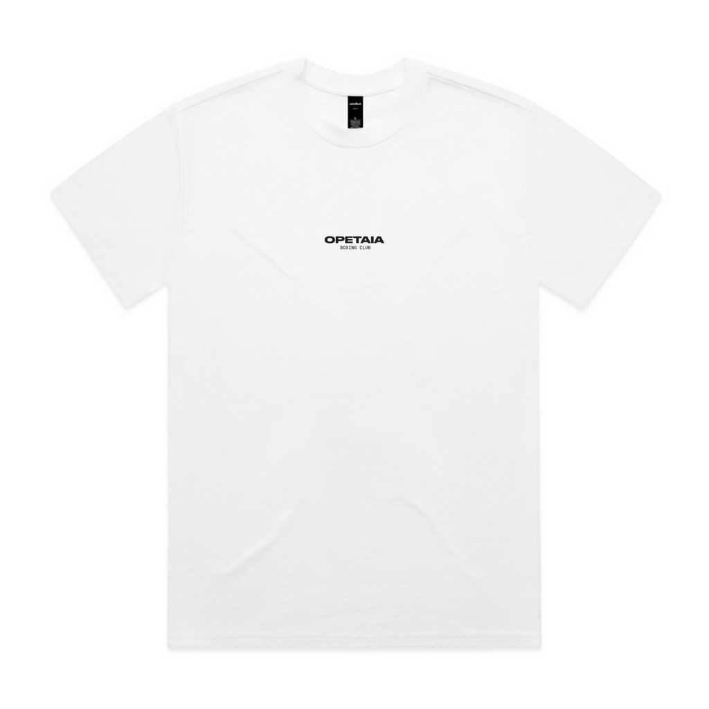 Opetaia Boxing Club Heavy Tee Small Logo