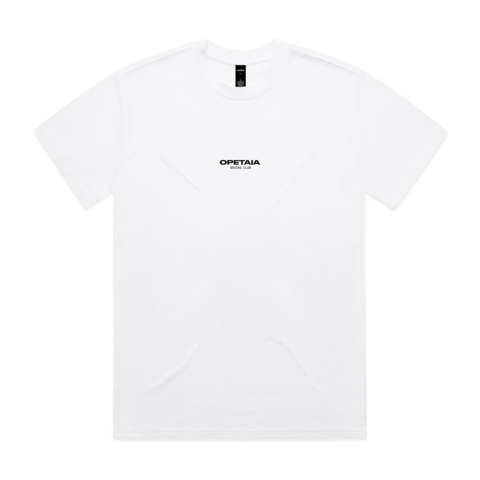 Opetaia Boxing Club Heavy Tee Small Logo