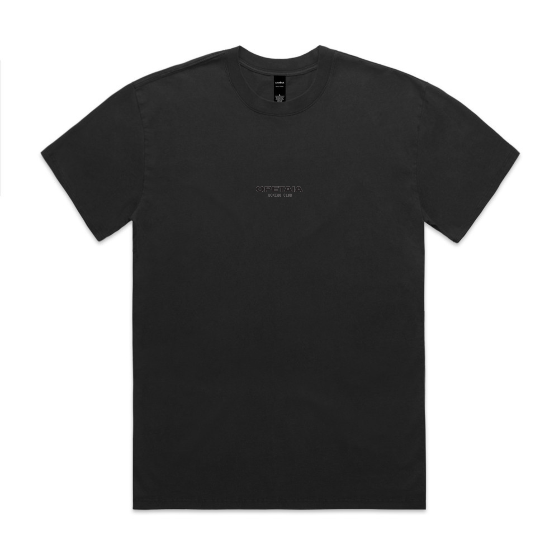 Opetaia Boxing Club Heavy Tee Small Logo