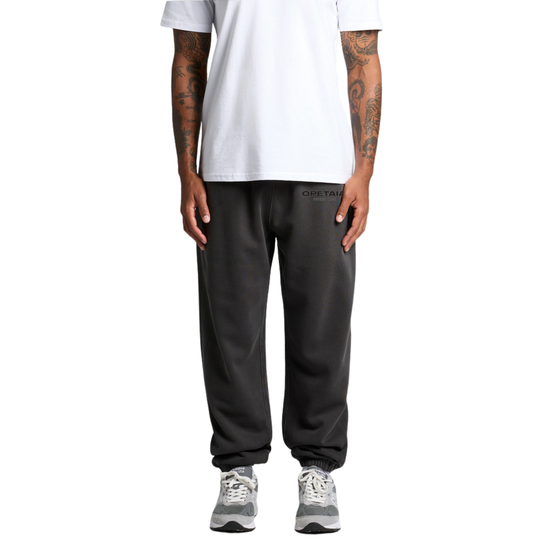 Opetaia Boxing Club Trackpants Pocket Faded Small Logo