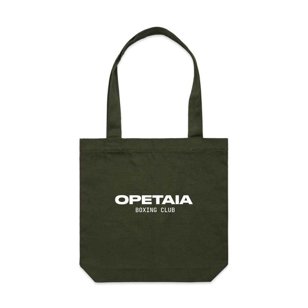 Opetaia Boxing Club Cotton Tote Bag