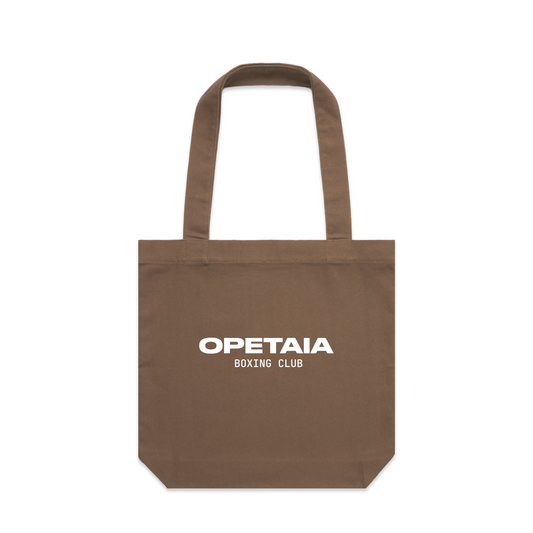 Opetaia Boxing Club Cotton Tote Bag