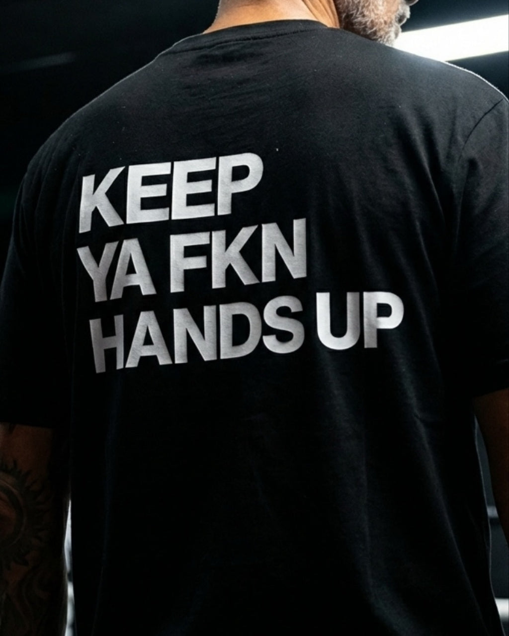 Keep Ya Fkn Hands Up Heavy Tee 5080 (Pre-Order Closed. Order now for normal shipping 5-10 business days)