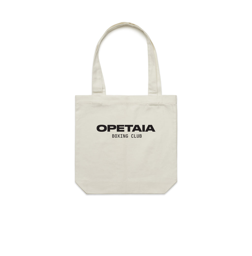 Opetaia Boxing Club Cotton Tote Bag