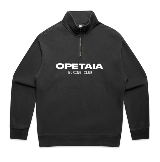 Opetaia Boxing Club Quarter Zip Faded