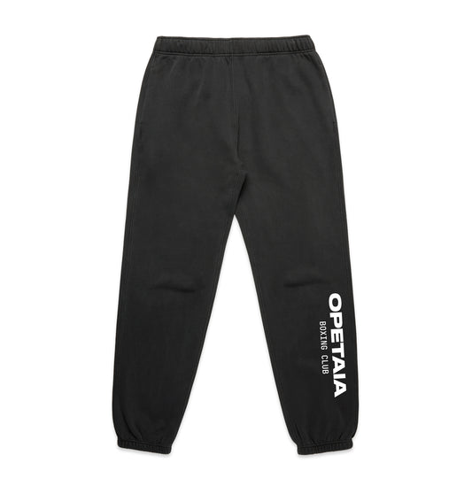 Opetaia Boxing Club Faded Trackpants Leg Logo