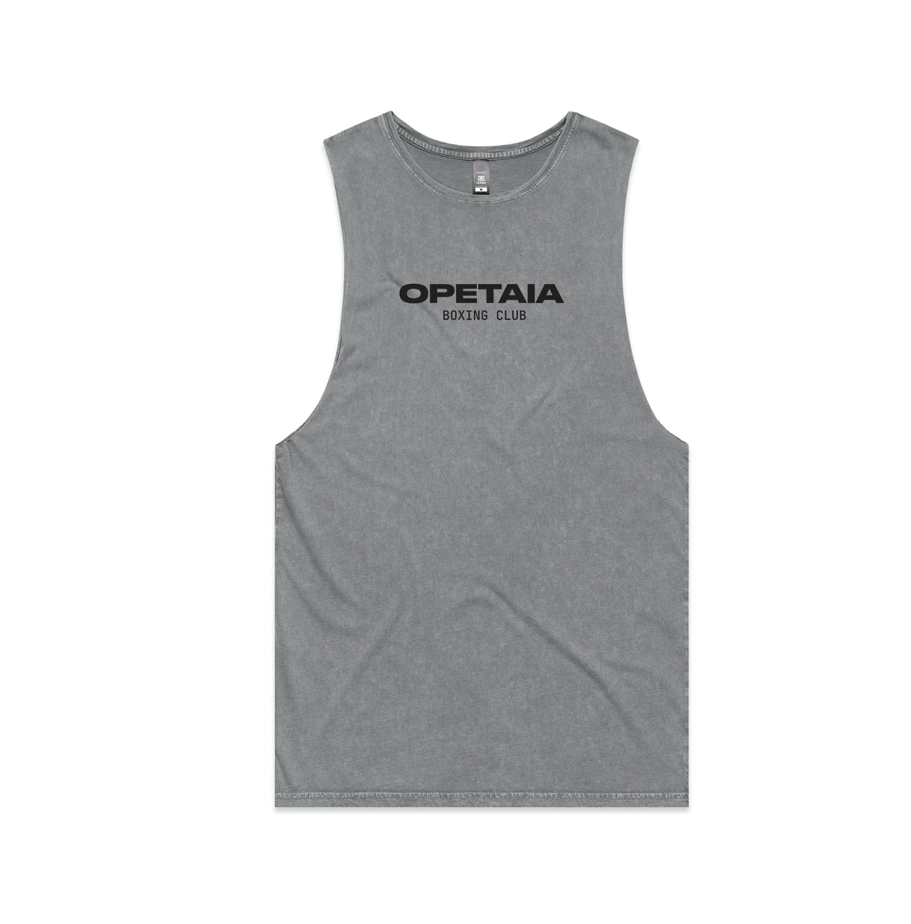 Opetaia Boxing Club Stone Wash Muscle Singlet