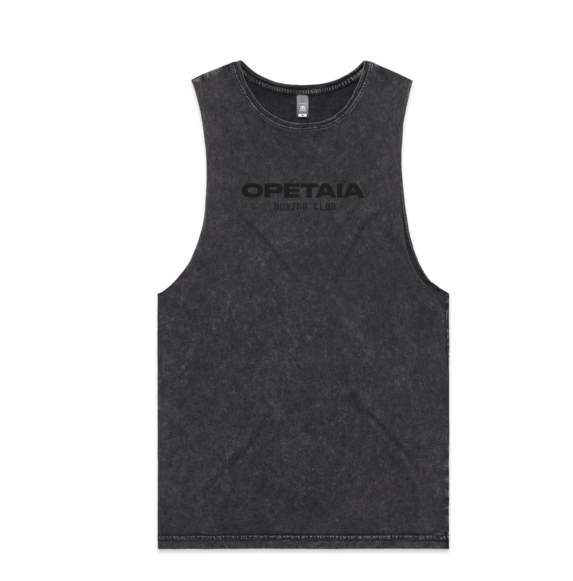 Opetaia Boxing Club Stone Wash Muscle Singlet