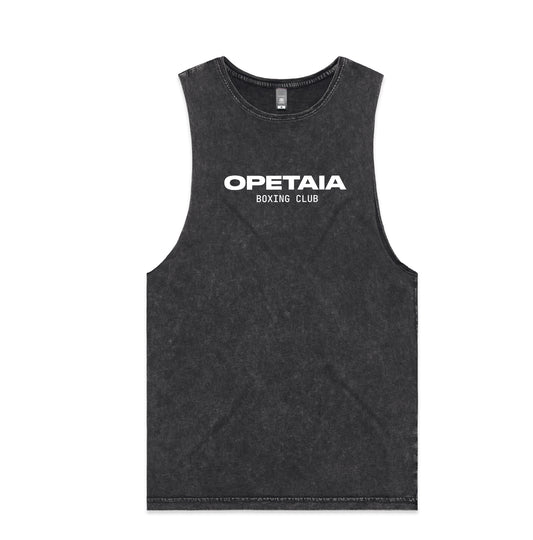 Opetaia Boxing Club Stonewash Muscle Singlet