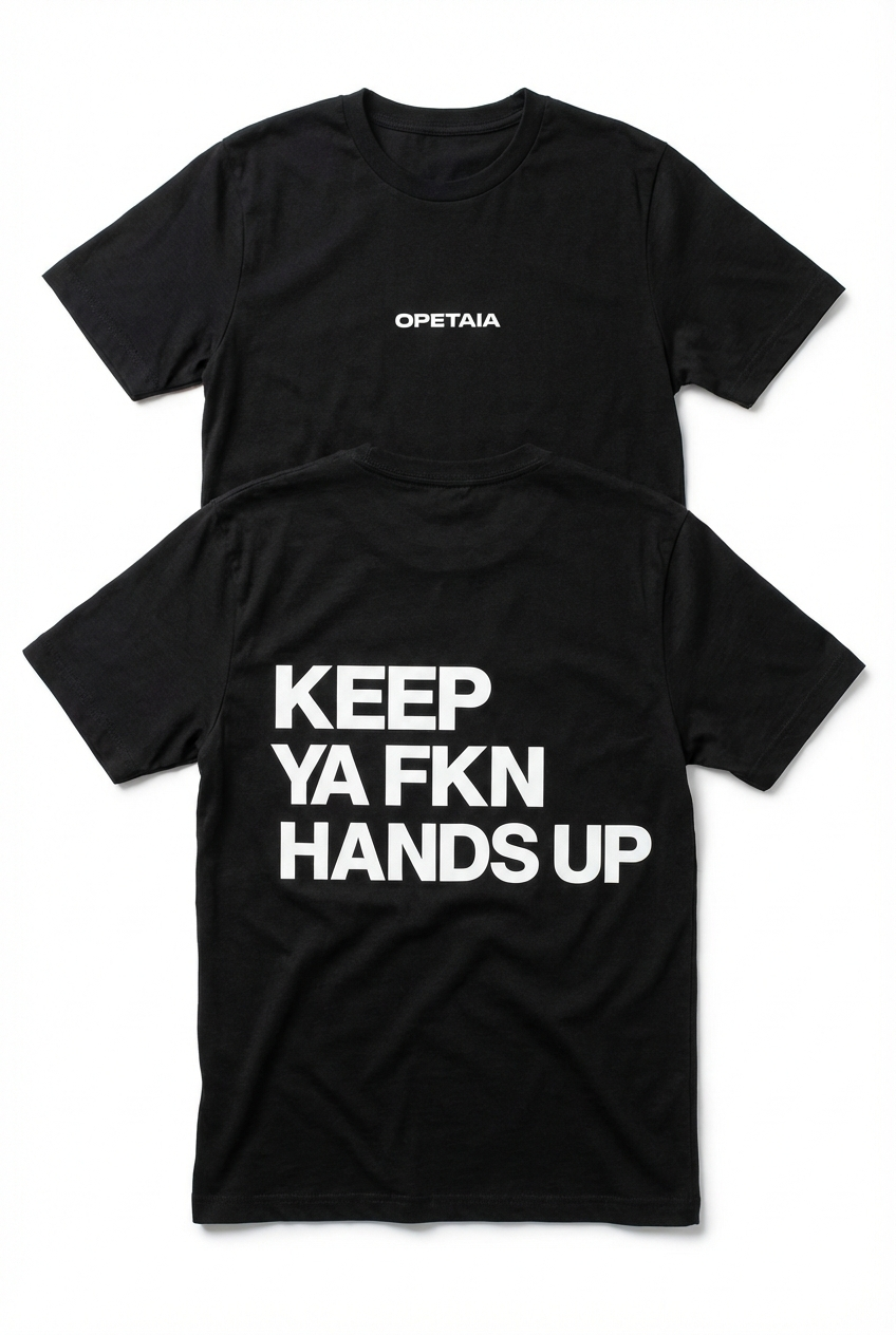 Keep Ya Fkn Hands Up Heavy Tee 5080 (Pre-Order Closed. Order now for normal shipping 5-10 business days)